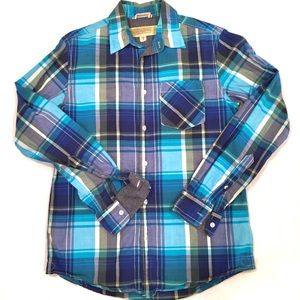 Jachs Men’s small blue button down shirt